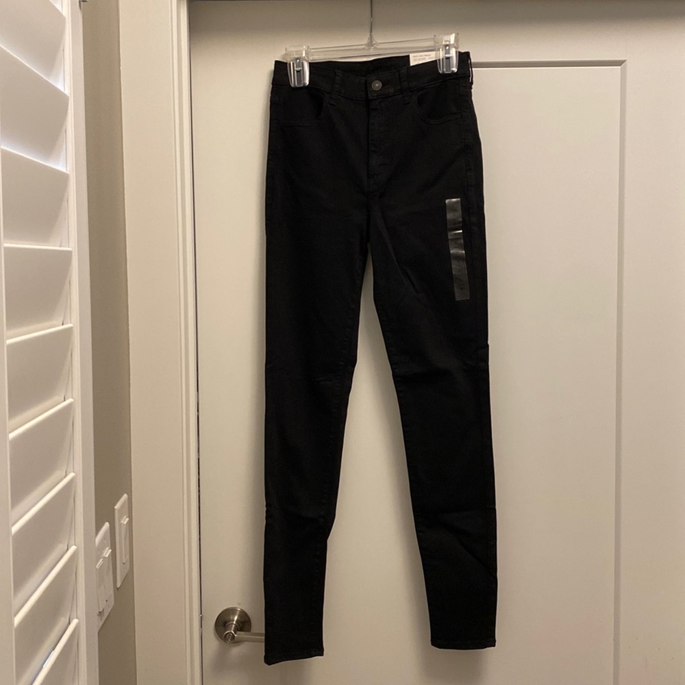 American Eagle Outfitters Super Hi Rise Black Jegging